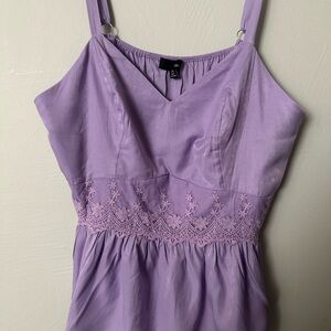 Lavender Sleeveless Top